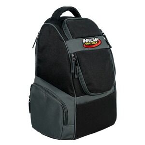 Innova‎ Disc Golf Adventure Pack Backpack Black Green Holds 25 Discs!